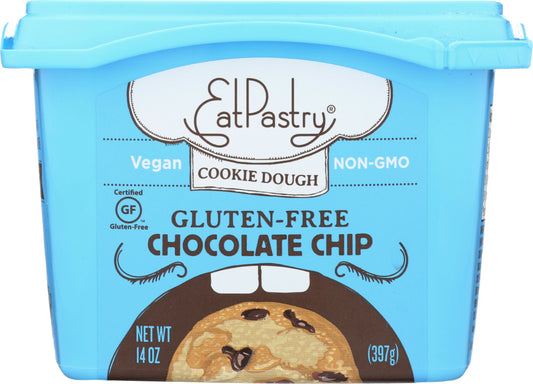 EATPASTRY: Gluten Free Chocolate Chip Cookie Dough, 14 oz - Vending Business Solutions