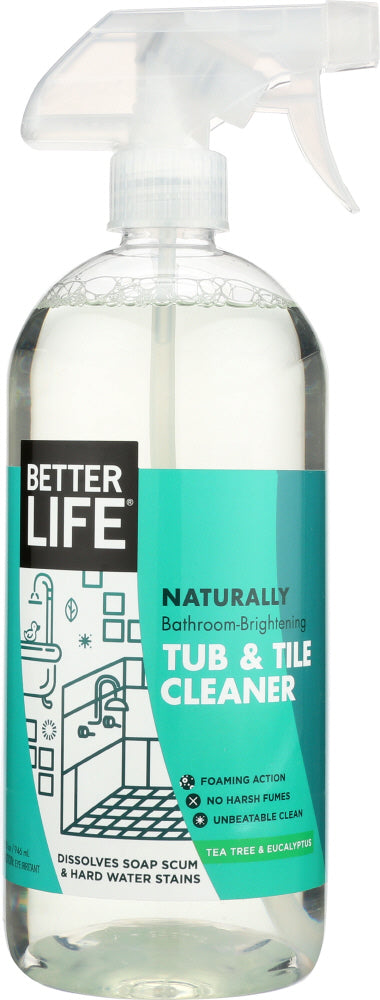 BETTER LIFE: Tub & Tile Cleaner, 32 oz - Vending Business Solutions