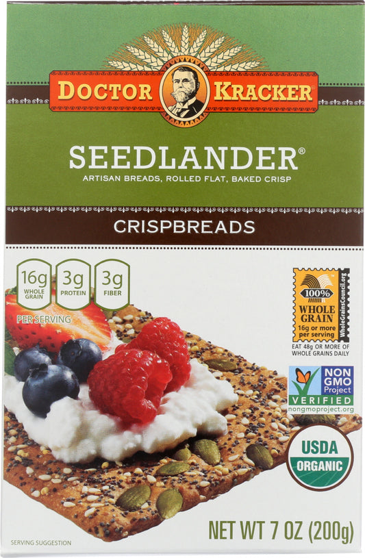 DR KRACKER: Crispbreads Seedlander, 7 oz - Vending Business Solutions