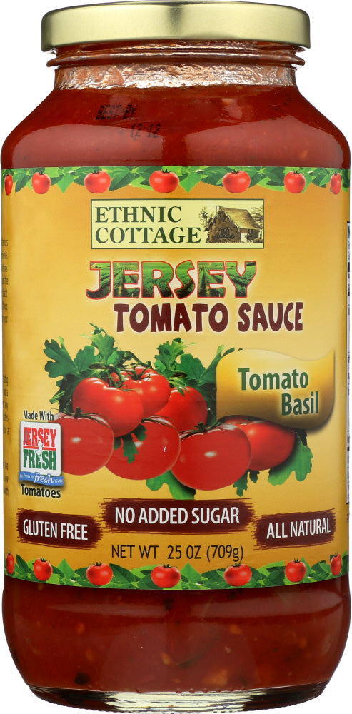 ETHNIC COTTAGE: Sauce Tomato Basil, 25 oz - Vending Business Solutions