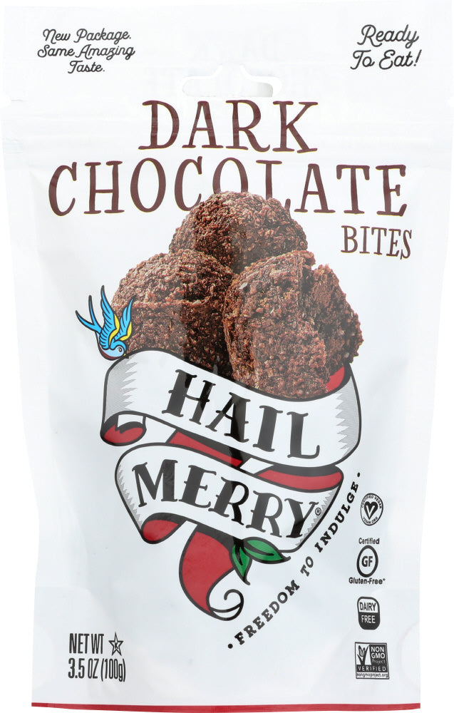HAIL MERRY: Macaroons Chocolate Raw Gluten Free Vegan, 3.5 oz - Vending Business Solutions