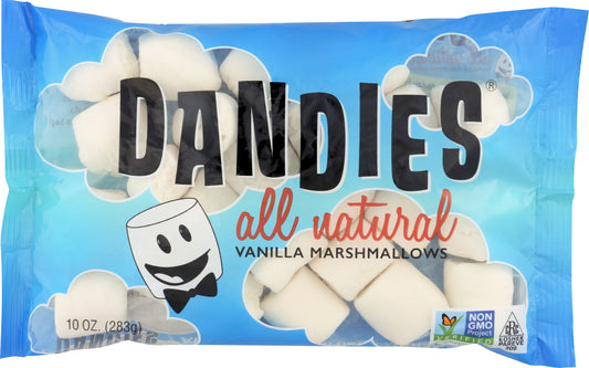 DANDIES: Air-Puffed Marshmallows Classic Vanilla Flavor, 10 oz - Vending Business Solutions
