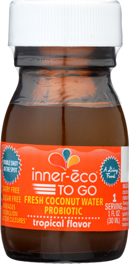 INNER-ECO: To Go Mega Probiotic Coconut Water Kefir Tropical Flavor, 1 oz - Vending Business Solutions