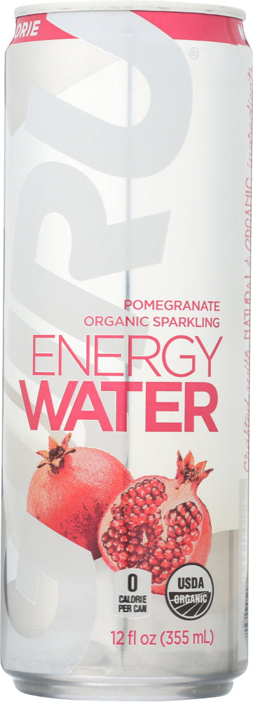 GURU: Water Sparkle Energy Pomegranate Organic, 12 oz - Vending Business Solutions