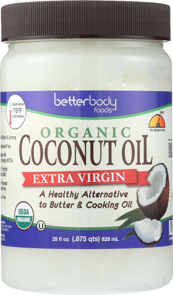 BETTERBODY: Oil Coconut Extra Virgin, 28. oz - Vending Business Solutions