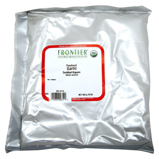 FRONTIER HERB: Garlic Powder Organic, 16 oz - Vending Business Solutions