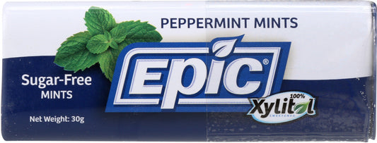 EPIC DENTAL: Peppermint Xylitol Mints, 60 pc - Vending Business Solutions
