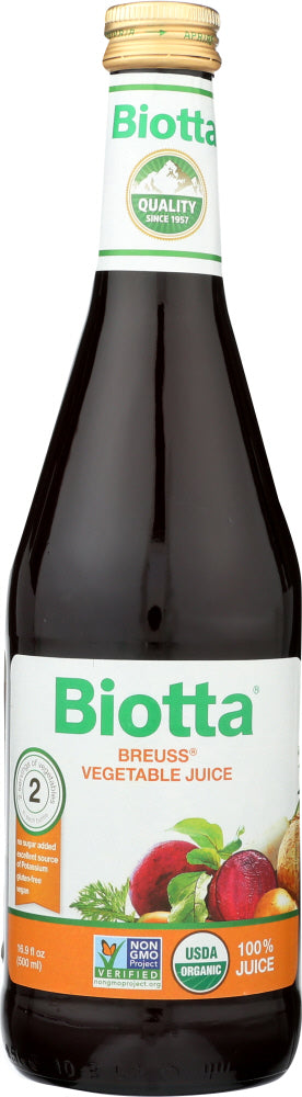 BIOTTA: Breuss Vegetable Juice, 16.9 Oz - Vending Business Solutions