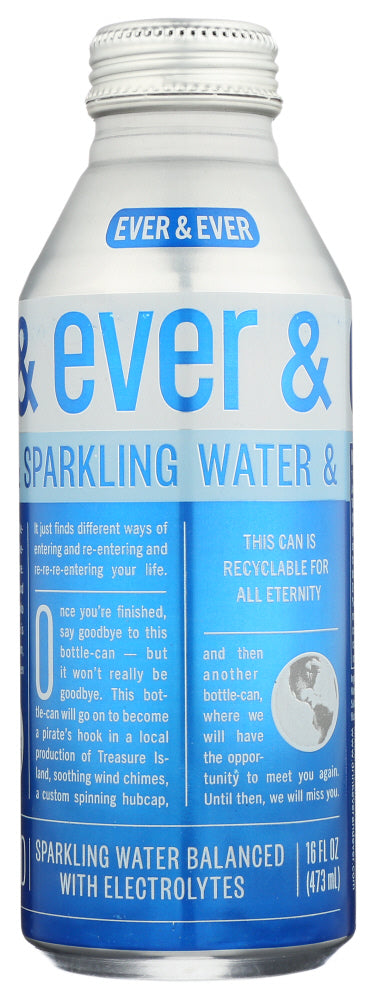 EVER & EVER: Sparkling Water, 16 fl oz - Vending Business Solutions