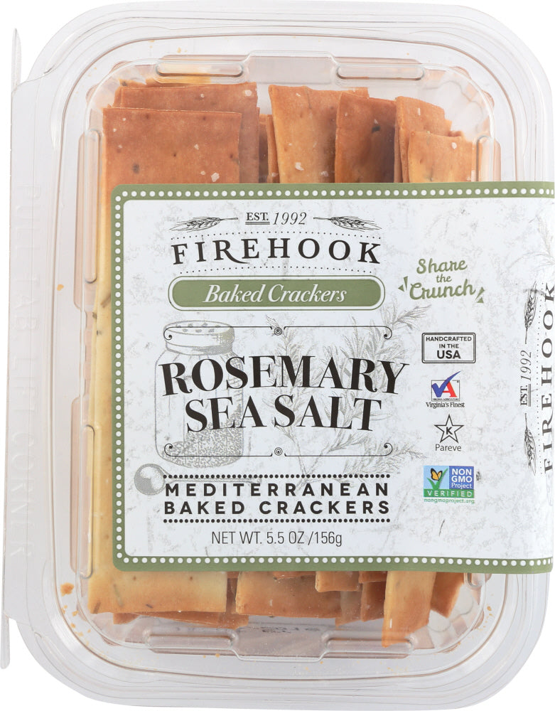 FIREHOOK: Rosemary Cracker Snack Box, 5.5 oz - Vending Business Solutions