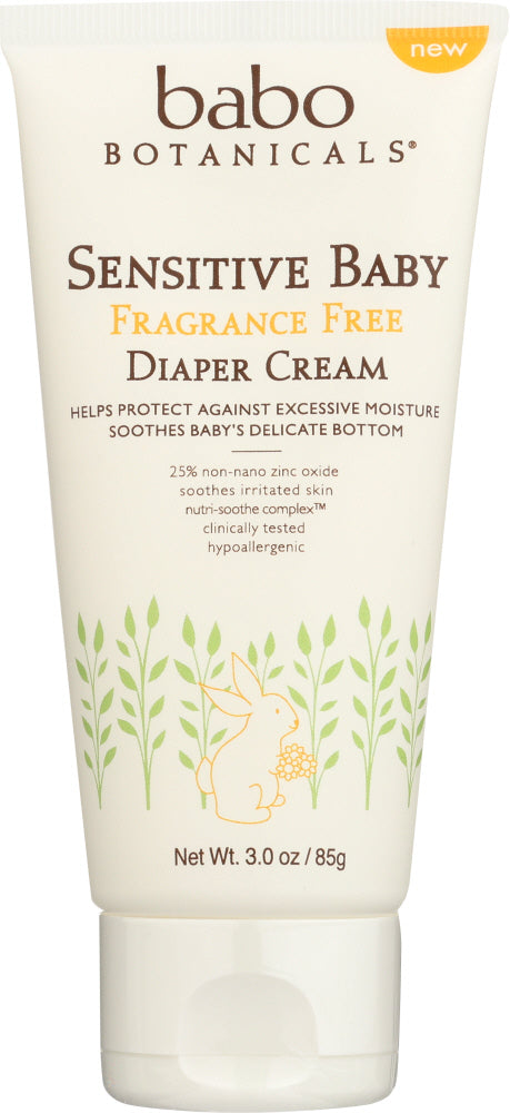 BABO BOTANICALS: Diaper Cream Zinc, 3 oz - Vending Business Solutions