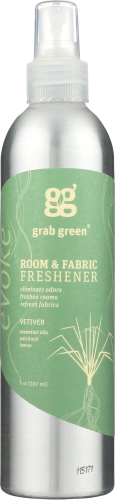 GRABGREEN: Room & Fabric Fresheners Vetiver, 7 oz - Vending Business Solutions