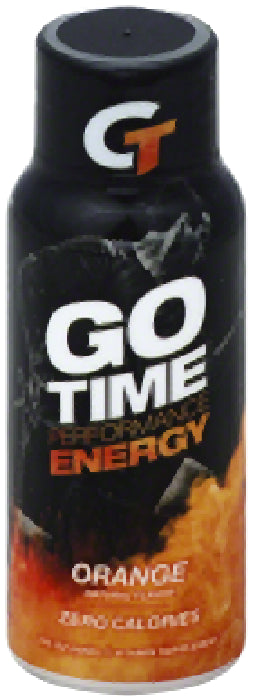 GO TIME PERFORMANCE ENERGY: Energy Shot Orange, 2 oz - Vending Business Solutions
