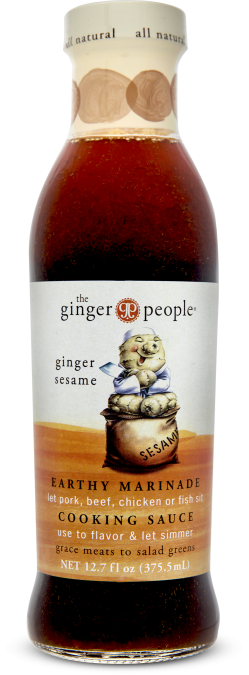 GINGER PEOPLE: Ginger Sesame Cooking Sauce, 12.7 oz - Vending Business Solutions