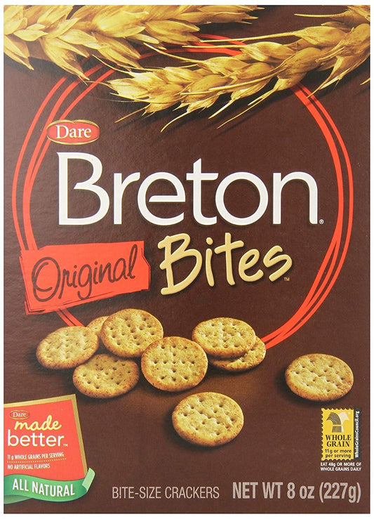 DARE: Breton Original Bites Crackers, 8 oz - Vending Business Solutions