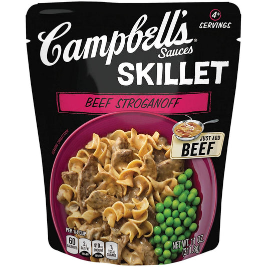 CAMPBELLS: Skillet Sauces Beef Stroganoff, 11 oz - Vending Business Solutions