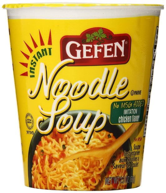 GEFEN: No MSG Chicken Noodle Soup Cup, 2.3 oz - Vending Business Solutions