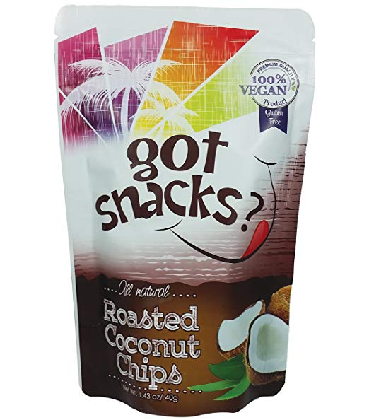 GOT SNACKS: Chips Coconut Roasted Organic, 1.43 oz - Vending Business Solutions