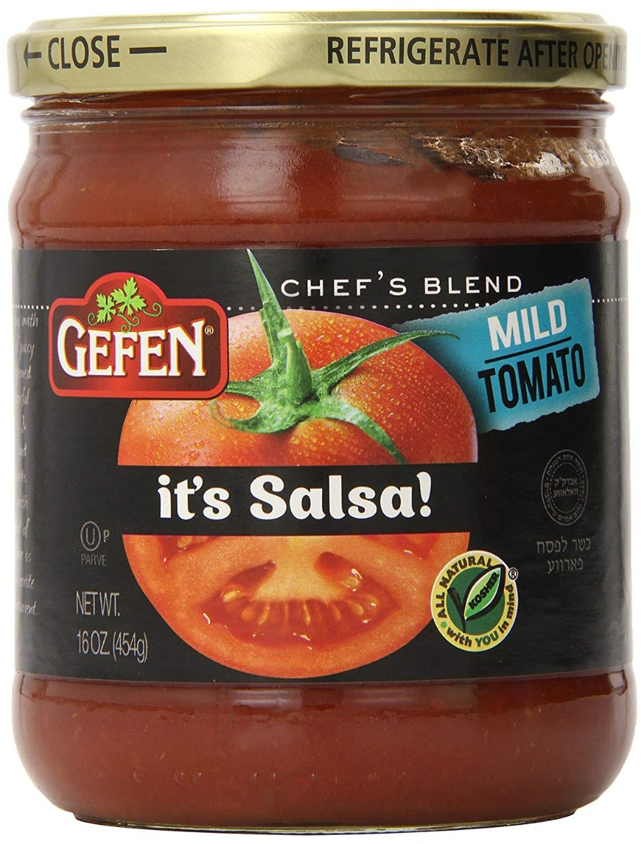 GEFEN: Mild Salsa, 16 oz - Vending Business Solutions