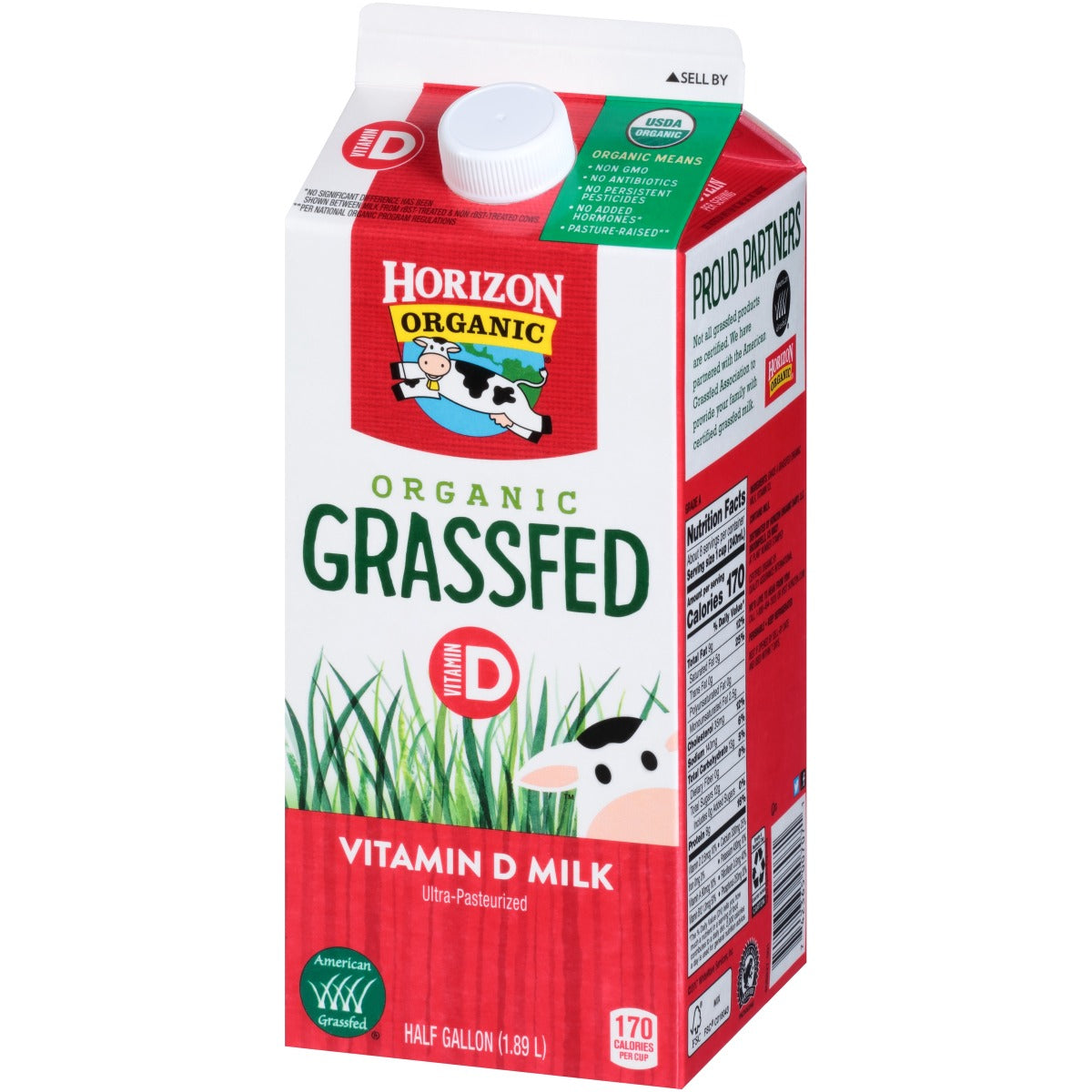 HORIZON: Grassfed Whole Milk, 64 oz - Vending Business Solutions