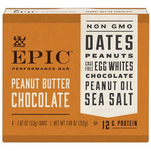 EPIC: Bar Peanut Butter Chocolate Performance, 1.87 oz - Vending Business Solutions