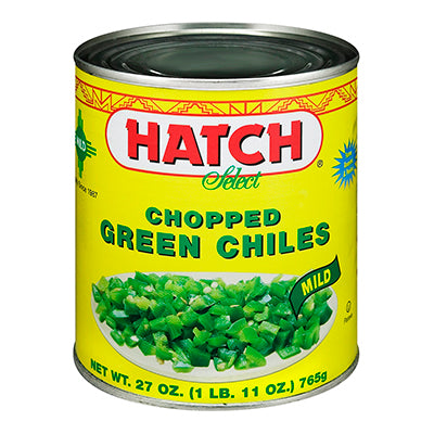 HATCH: Chopped Green Chiles Mild, 27 Oz - Vending Business Solutions