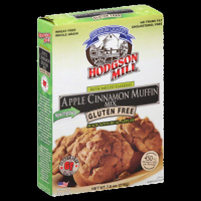 HODGSON MILL: Gluten Free Apple Cinnamon Muffin Mix with Milled Flaxseed, 7.6 oz - Vending Business Solutions