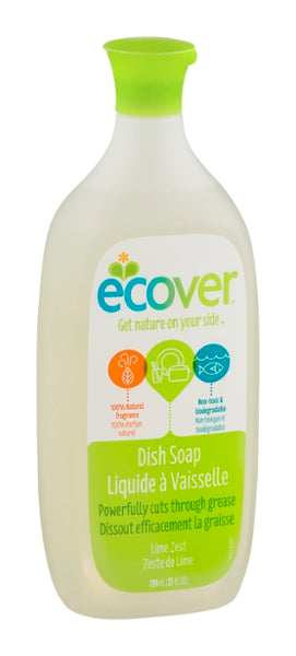 ECOVER: Liquid Dish Soap Lime Zest, 25 oz - Vending Business Solutions