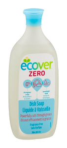 ECOVER: Zero Liquid Dish Soap Fragrance Free, 25 oz - Vending Business Solutions
