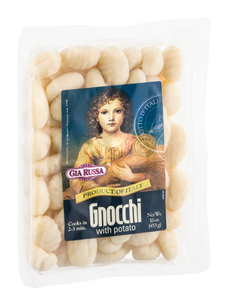 GIA RUSSA: Gnocchi With Potato, 16 Oz - Vending Business Solutions