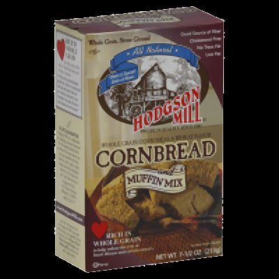 HODGSON MILL: Whole Grain Cornbread and Muffin Mix, 7.5 Oz - Vending Business Solutions