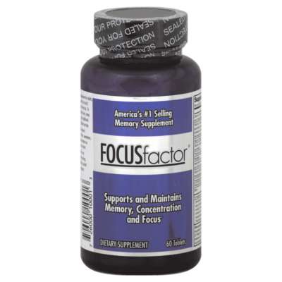 FOCUS FACTOR: Nutrition for the Brain, 60 Tablets - Vending Business Solutions