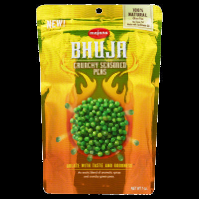 BHUJA: Snacks Crunchy Seasoned Peas, 7 oz - Vending Business Solutions