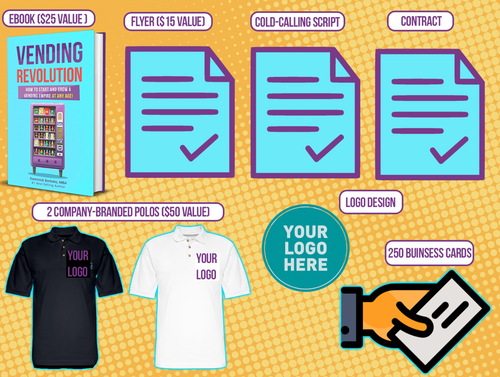 Vending Machine Business Beginner Pack - Everything You Need To Start - Vending Business Solutions