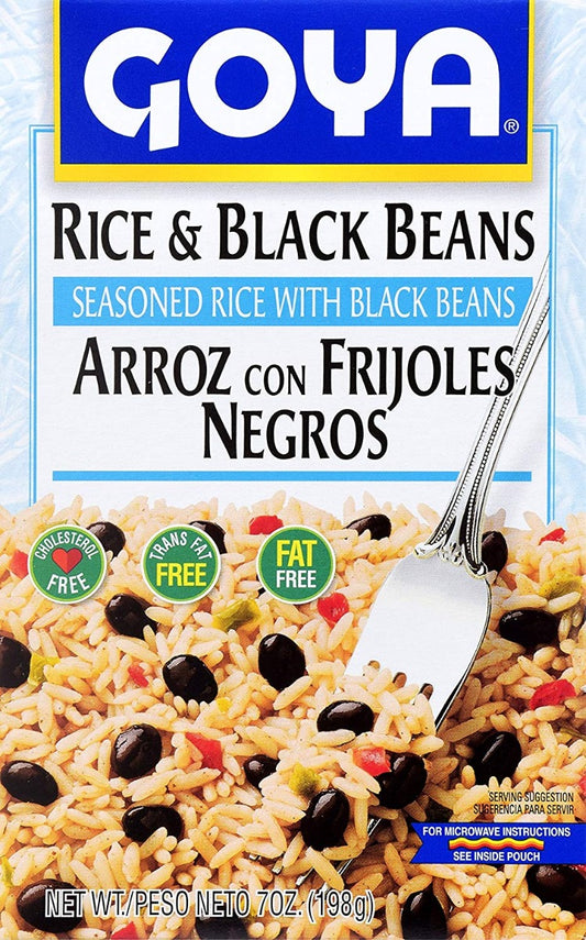 GOYA: Rice & Black Beans Mix, 7 oz - Vending Business Solutions