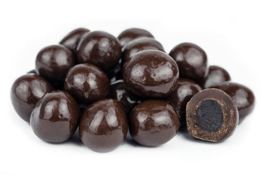 BULK SNACKS: Chocolate Dark Blueberry Organic, 25 lb - Vending Business Solutions
