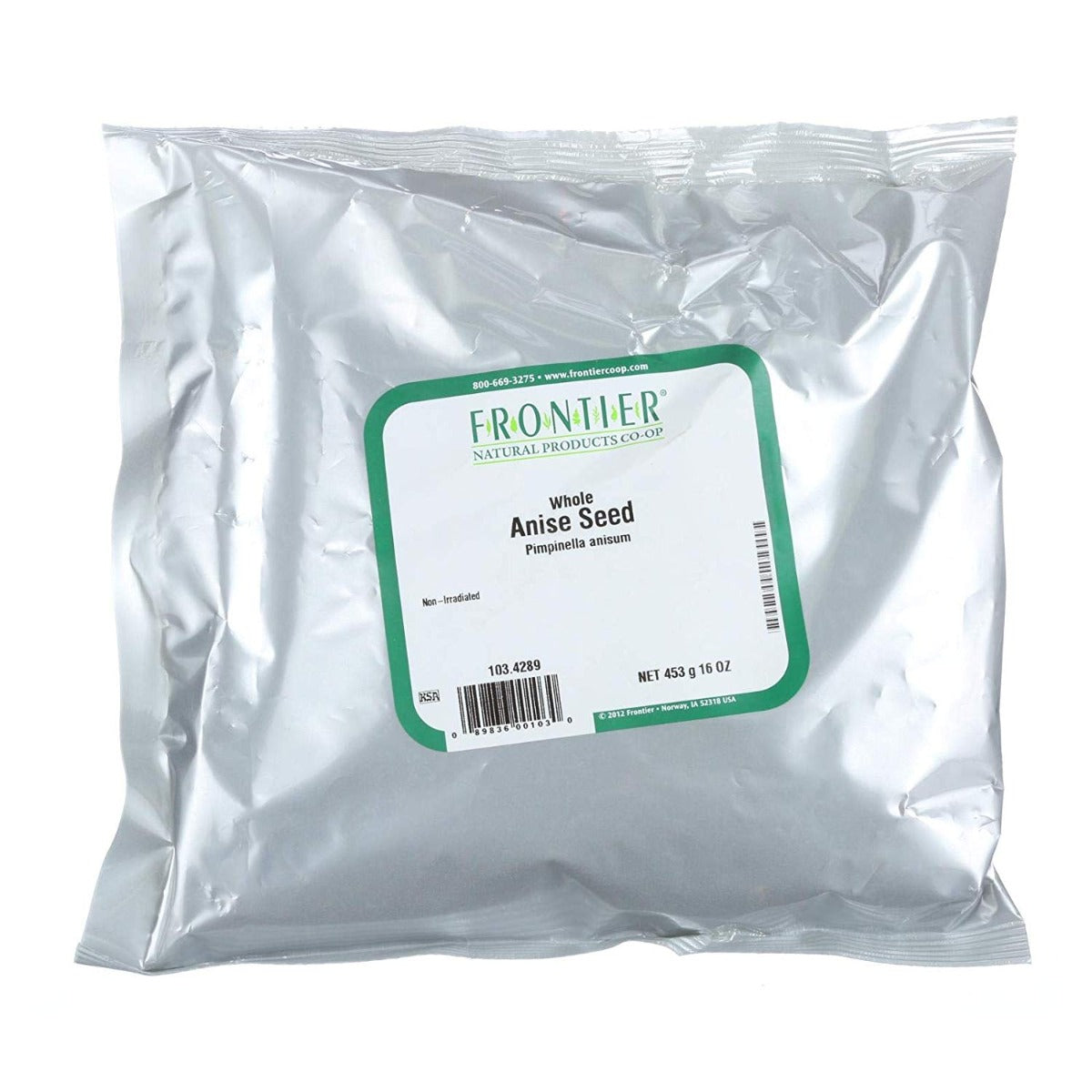 FRONTIER HERB: Anise Seed Whole, 16 oz - Vending Business Solutions