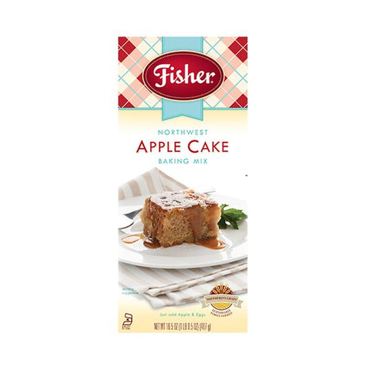 FISHER: Northwest Apple Cake Mix, 16.5 oz - Vending Business Solutions