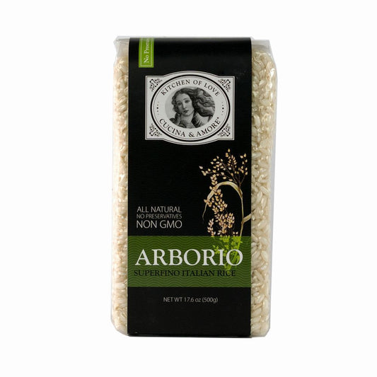 CUCINA & AMORE: Arborio Rice Grains, 17.6 oz - Vending Business Solutions