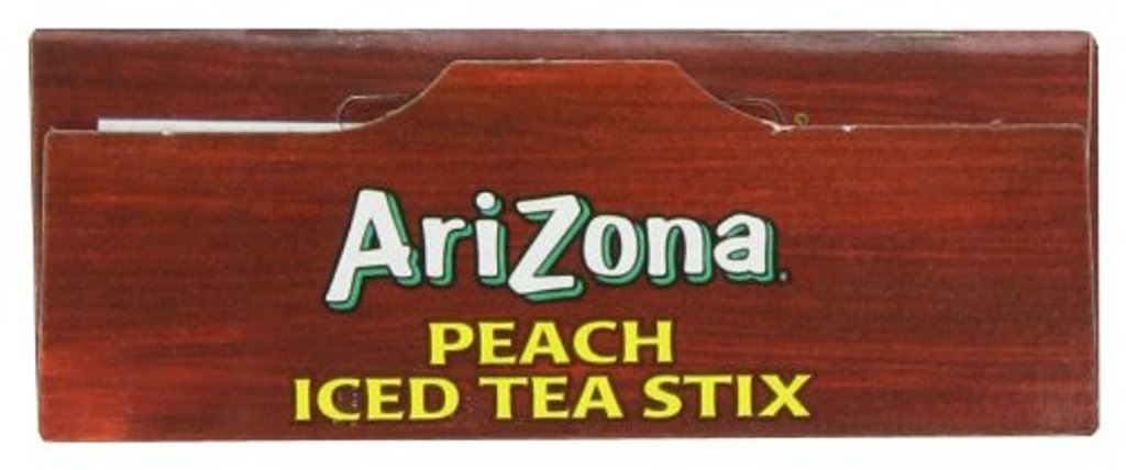 ARIZONA: Sugar Free Peach Iced Tea 10 Stix, 0.8 oz - Vending Business Solutions