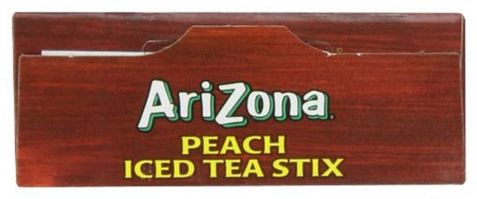 ARIZONA: Sugar Free Peach Iced Tea 10 Stix, 0.8 oz - Vending Business Solutions