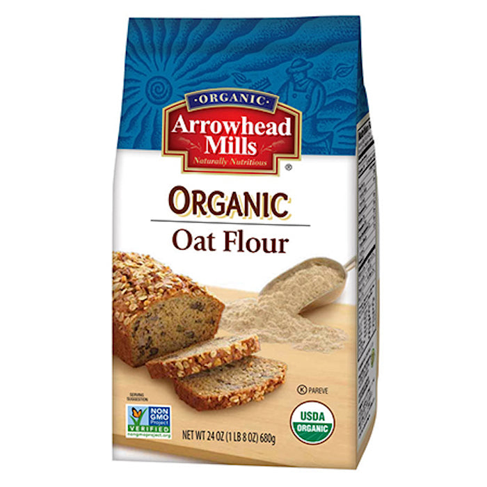 ARROWHEAD MILLS: Organic Oat Flour, 25 lb - Vending Business Solutions