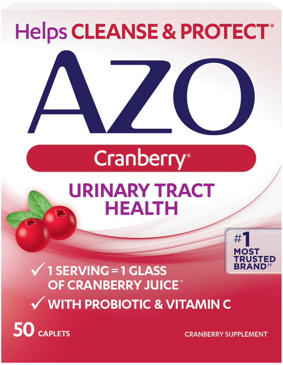 AZO: Urinary Tract Cranberry, 50 cp - Vending Business Solutions