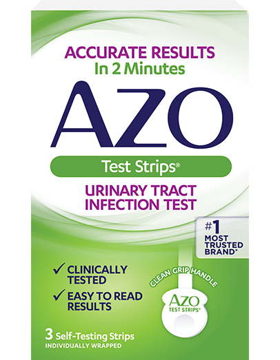 AZO: Urinary Infection Test Strips, 3 pc - Vending Business Solutions
