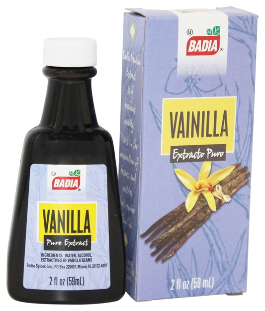 BADIA: Pure Vanilla Extract, 2 Oz - Vending Business Solutions
