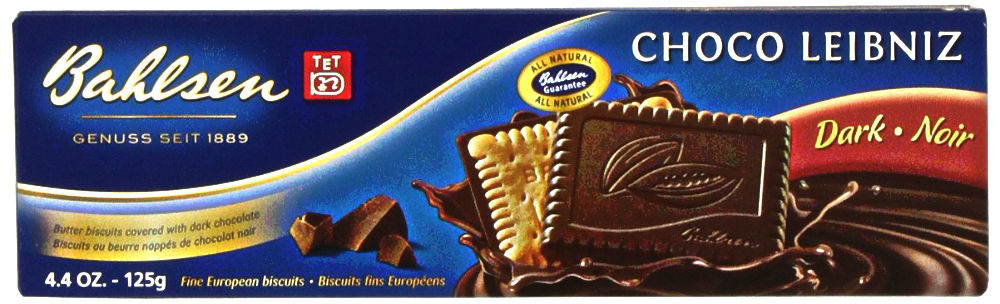 BAHLSEN: Choco Leibniz Dark Chocolate Biscuits , 4.4 oz - Vending Business Solutions