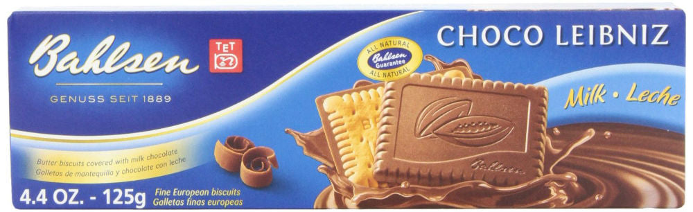 BAHLSEN: Choco Leibniz Milk Chocolate Covered Biscuits, 4.4 oz - Vending Business Solutions