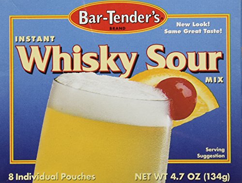 BAR TENDERS: Mix Whiskey Sour 8 pack, 4.7 oz - Vending Business Solutions