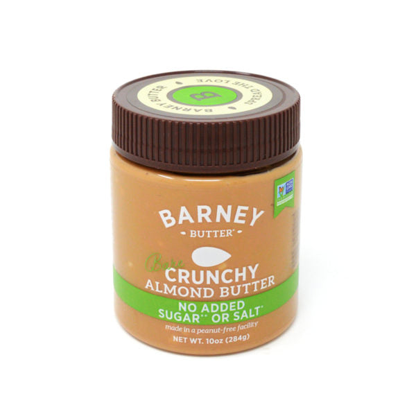 BARNEY BUTTER: Almond Butter Bare Crunchy, 10 oz - Vending Business Solutions