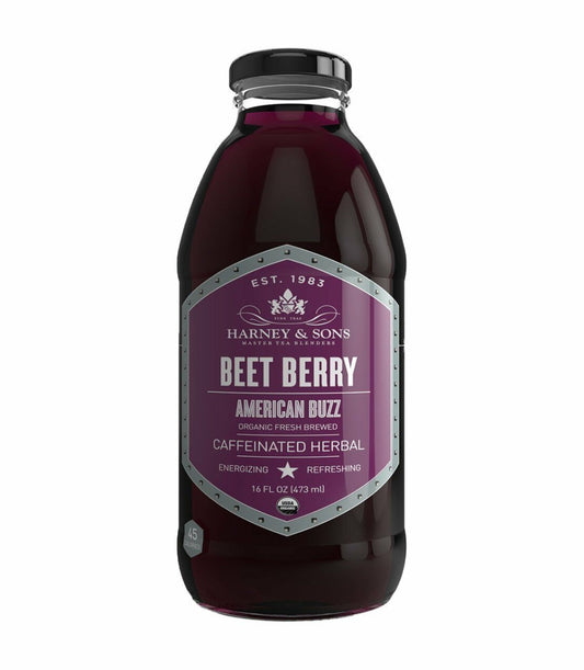 HARNEY & SONS: American Buzz Beet Berry Iced Tea, 16 fo - Vending Business Solutions